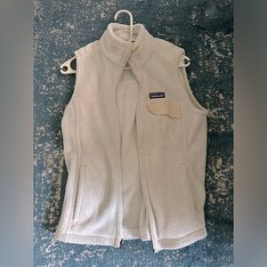 Patagonia white vest